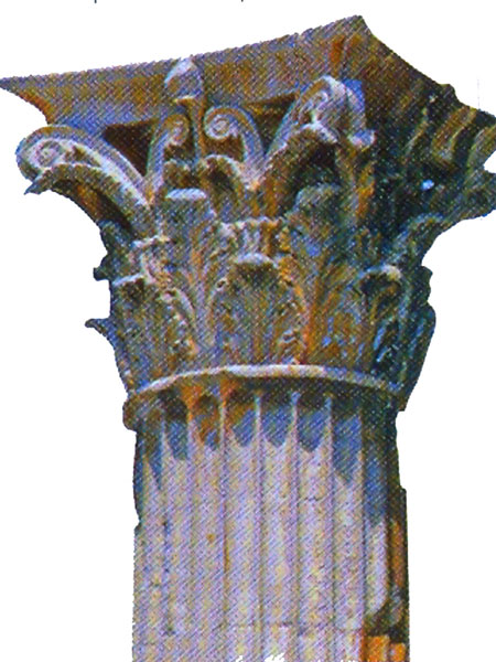 تزئینات ستن در معماری یونان باستان