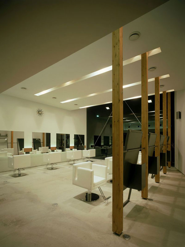 طراحی داخلی و خارجی متفاوت سالن زیبایی کوهیر