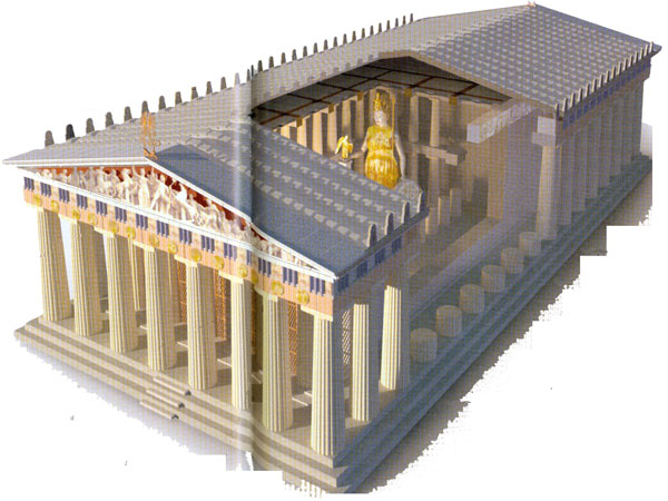 معبد پارتنون در معماری یونان باستان