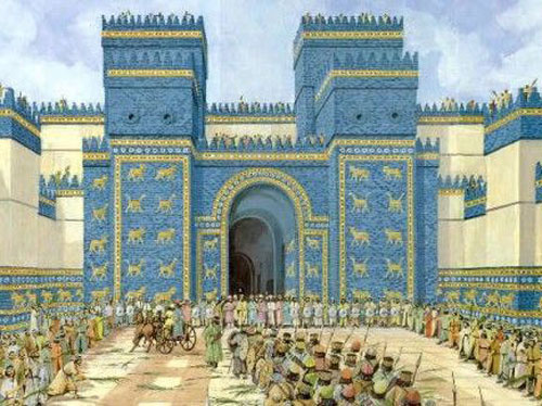 ویژگی های تزئینی هنر بابل