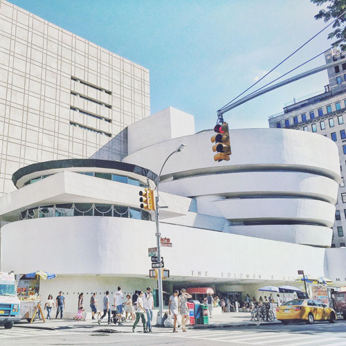 دانلود پلان موزه گوگنهایم نیویورک | آخرین پروژه ی فرانک لوید رایت