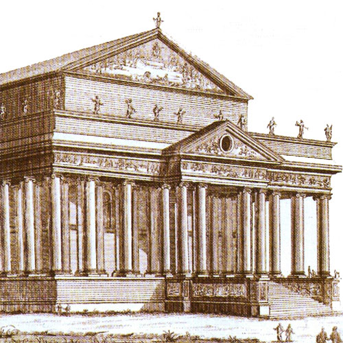 ویژگی های هنری و شاخصه های تزئینی در معماری یونان