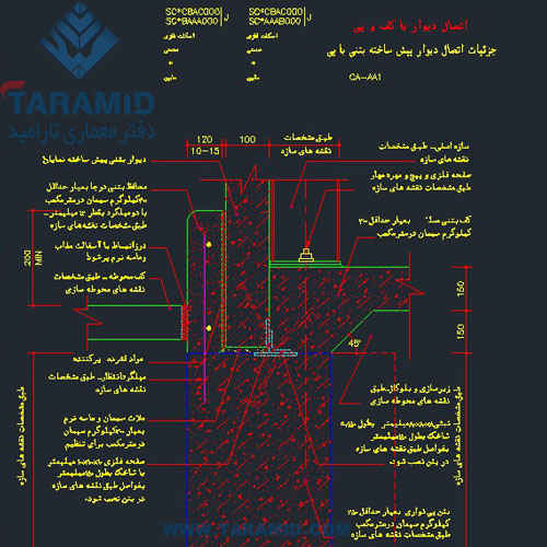 مرجع کامل فایل های اتوکد جزئیات سازمان برنامه و بودجه- قسمت اتصالات